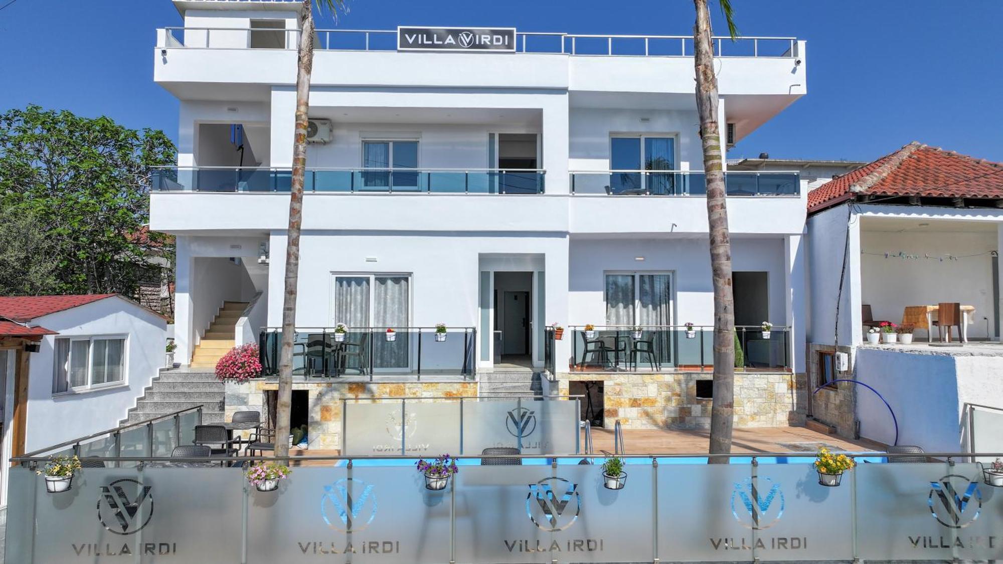 Vila Irdi Ksamil Buitenkant foto