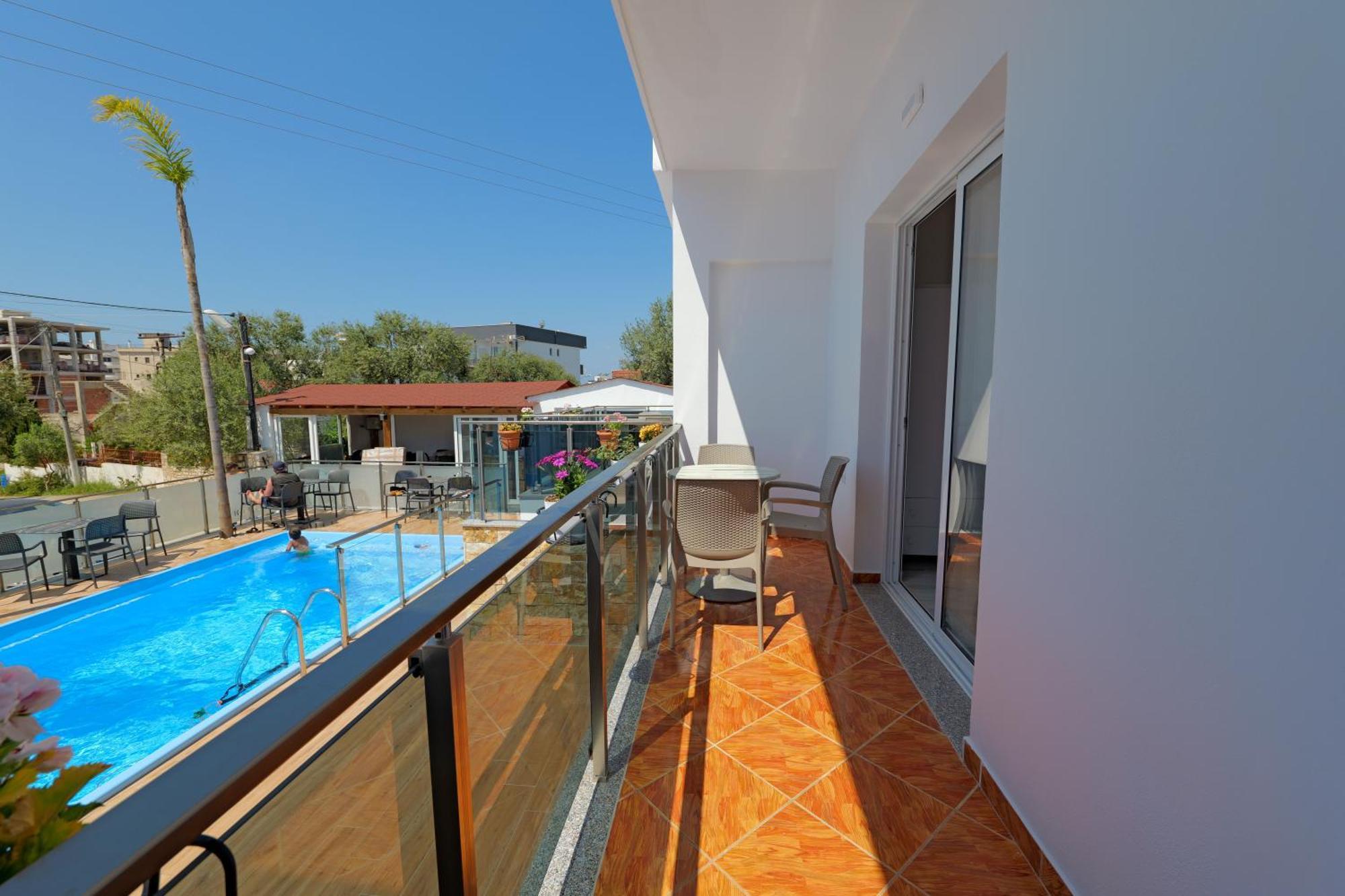 Vila Irdi Ksamil Buitenkant foto