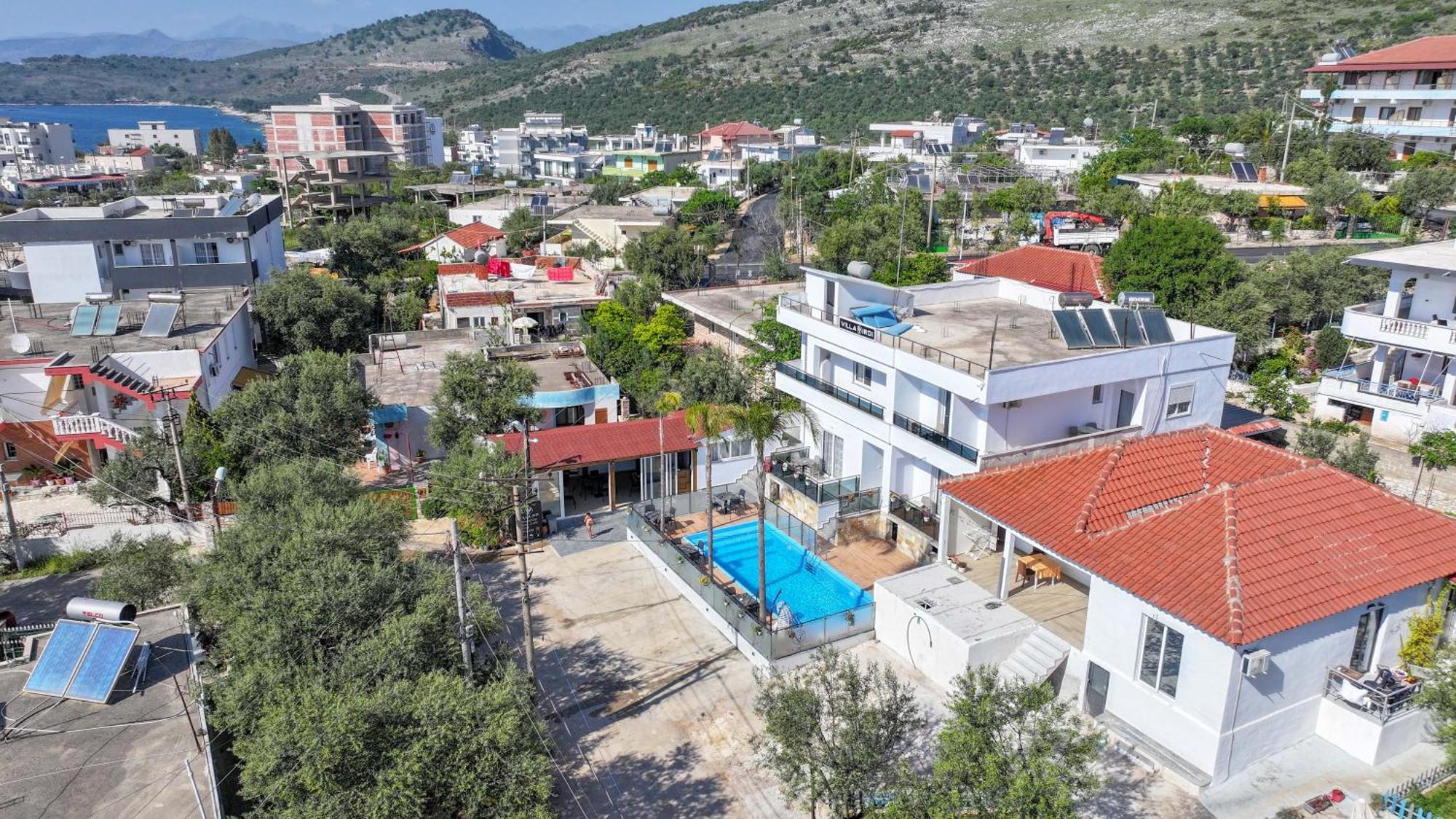 Vila Irdi Ksamil Buitenkant foto